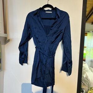 Abercrombie & Fitch Blue Shirt Dress